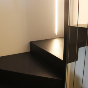 STUDIO OPEN SPACE - stato attuale interni scala interna
